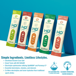 Cellutrex H2O Electrolytes Stick Packs – Simple Ingredients, Limitless Lifestyles. Featuring unrefined ancient cave salt, zero sugar, and electrolyte optimization with OptiMSM® and Pureway-C®. 3x more electrolytes than traditional sports drinks for faster hydration.