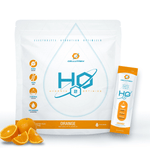 Cellutrex H2O Electrolytes – Orange Flavor. Fast-absorbing electrolyte powder with no artificial ingredients. Features unrefined cave salt, 1000mg sodium, 250mg potassium, and 105mg magnesium per serving. Perfect for workouts, keto, and daily hydration.