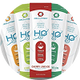 Paquete variado de muestra de H2O (4 sabores)