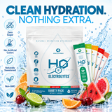 H2O ELECTROLYTES™ - Sample Variety Pack (5 Count) | Zero Sugar Electrolyte Powder