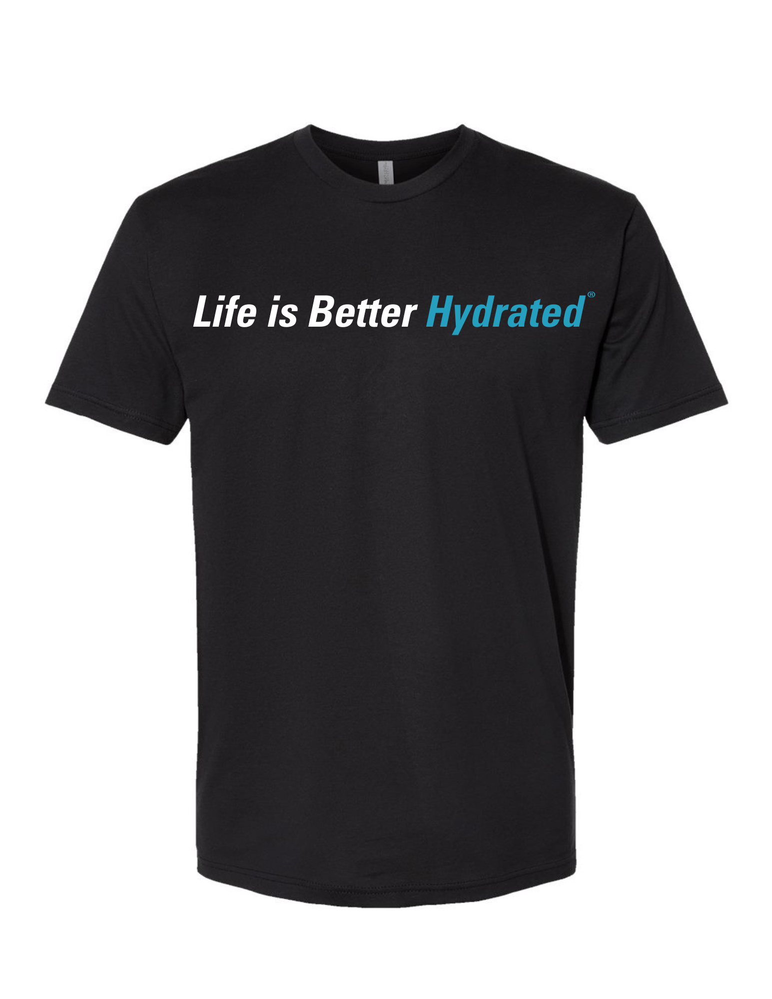 Life is Better Hydrated T-Shirt (White Logo) - Cellutrex