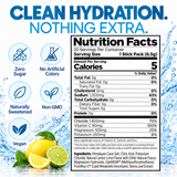 H2O ELECTROLYTES™ - Lemon Lime | Zero Sugar Electrolyte Powder