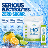 H2O ELECTROLYTES™ - Lemon Lime | Zero Sugar Electrolyte Powder