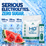 H2O ELECTROLYTES™ - Watermelon | Zero Sugar Electrolyte Powder