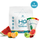 H2O ELECTROLYTES™ - Sample Variety Pack (5 Count) | Zero Sugar Electrolyte Powder - Cellutrex